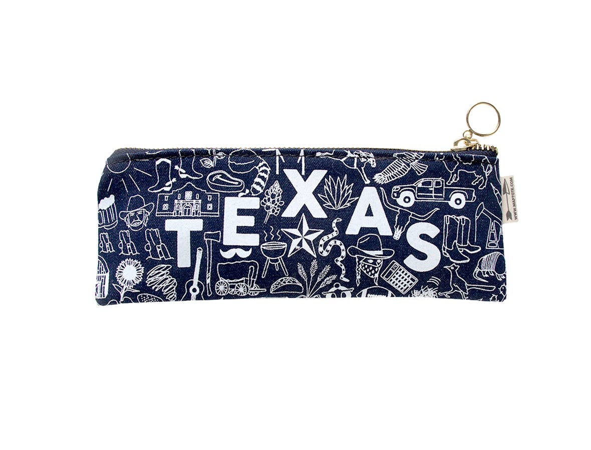 Texas Pencil Pouch