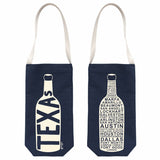 Texas Single Wine Totes