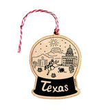 Texas Wood Ornament