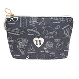 Texas Zipped Pouch