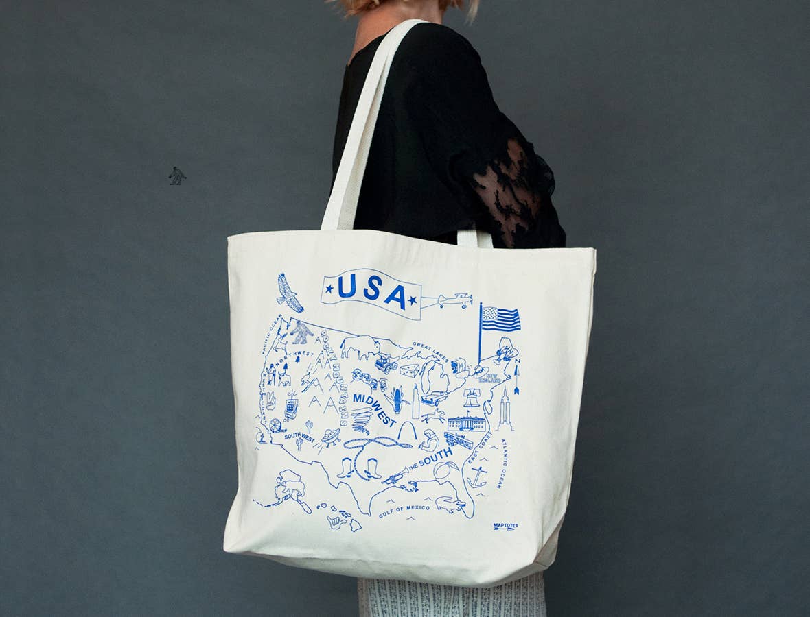 USA Beach Tote