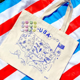 USA Beach Tote