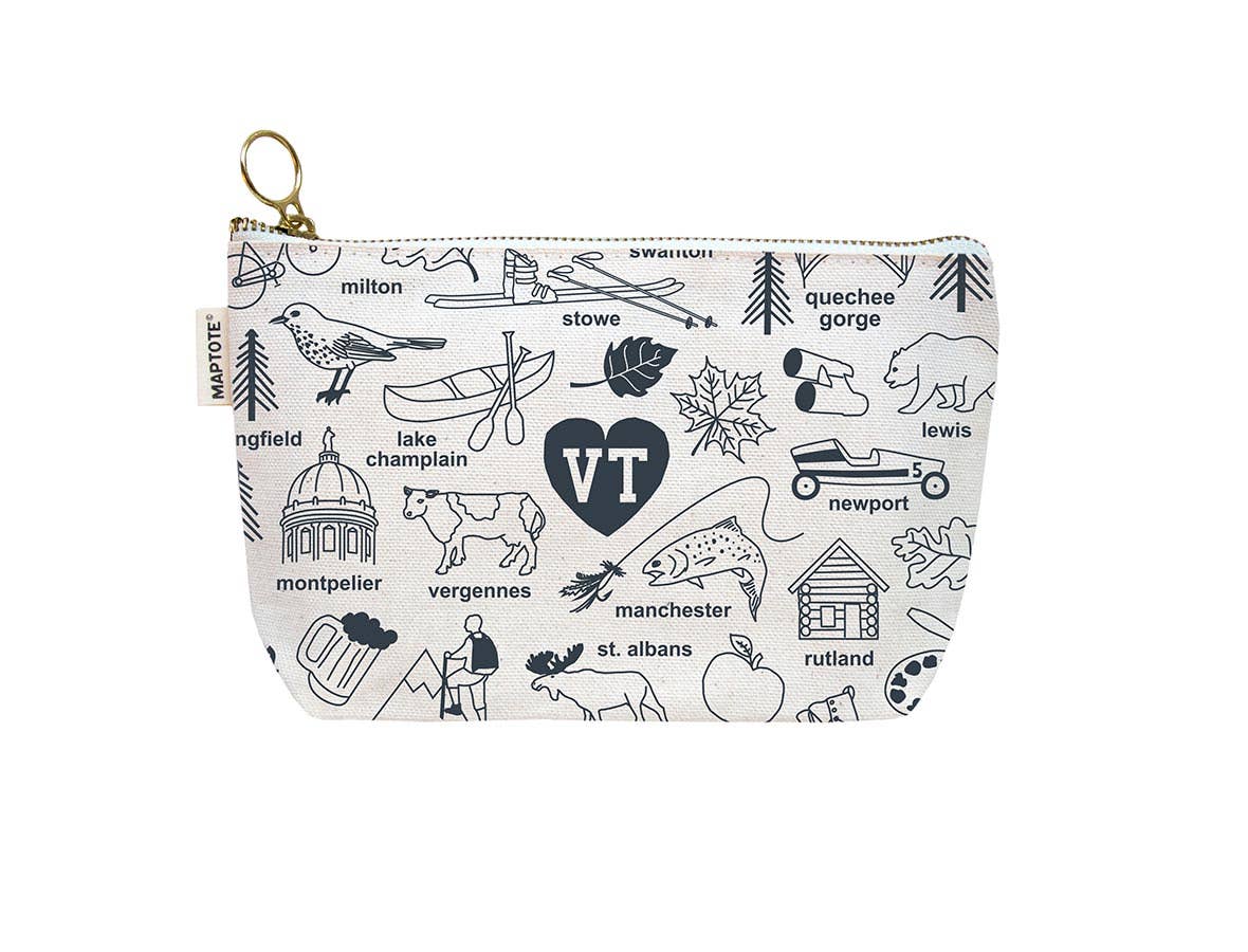 Vermont Zipped Pouch