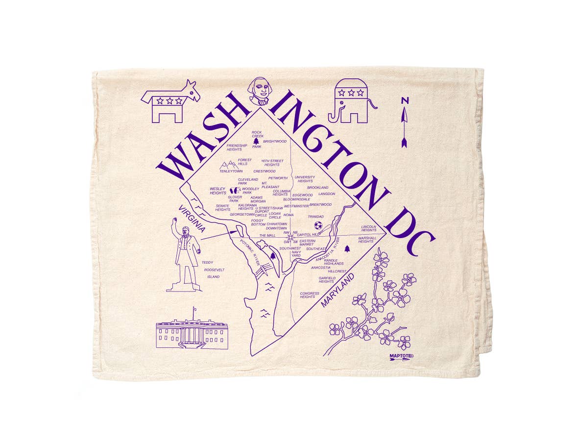 Washington DC Tea Towel