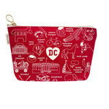 Washington DC Zipped Pouch