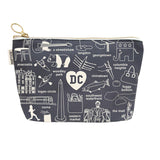 Washington DC Zipped Pouch