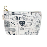 Washington DC Zipped Pouch